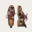 Dolomiti Flats, animal print velvet